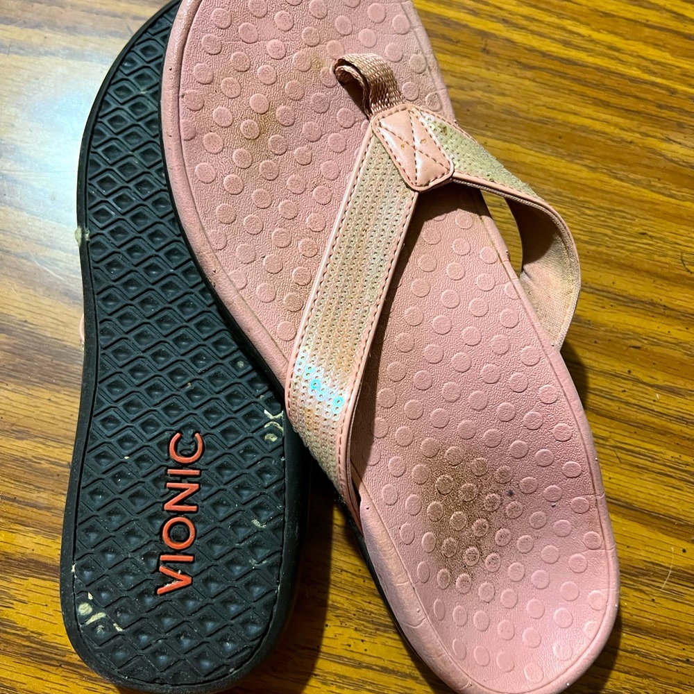 Vionic TIDE pale pink sandal
